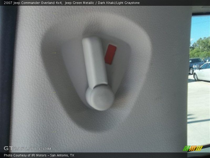 Jeep Green Metallic / Dark Khaki/Light Graystone 2007 Jeep Commander Overland 4x4