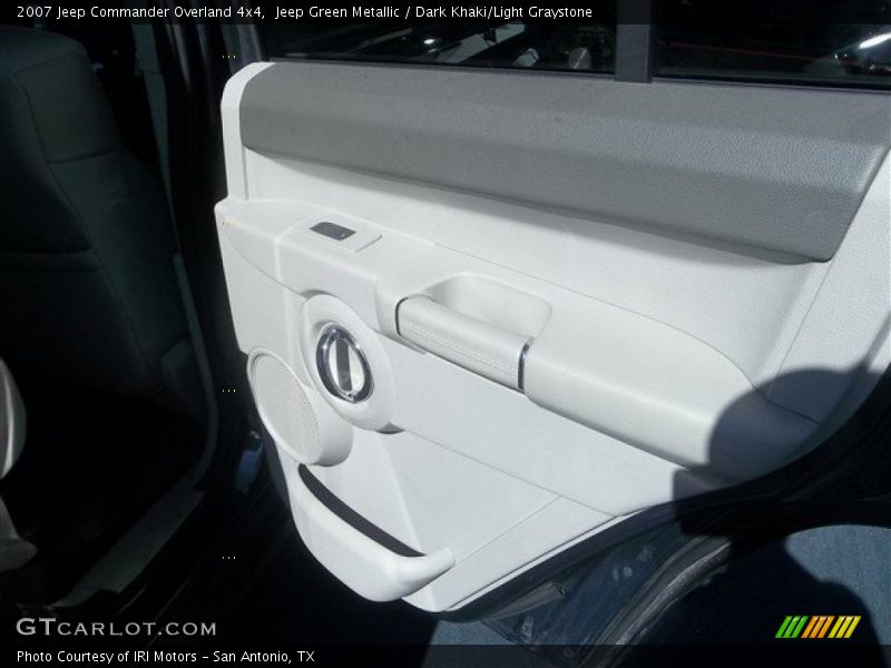 Jeep Green Metallic / Dark Khaki/Light Graystone 2007 Jeep Commander Overland 4x4