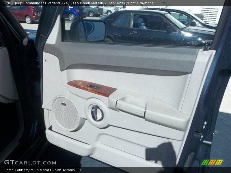 Jeep Green Metallic / Dark Khaki/Light Graystone 2007 Jeep Commander Overland 4x4