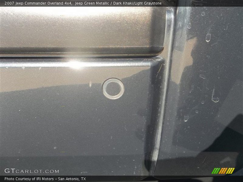 Jeep Green Metallic / Dark Khaki/Light Graystone 2007 Jeep Commander Overland 4x4