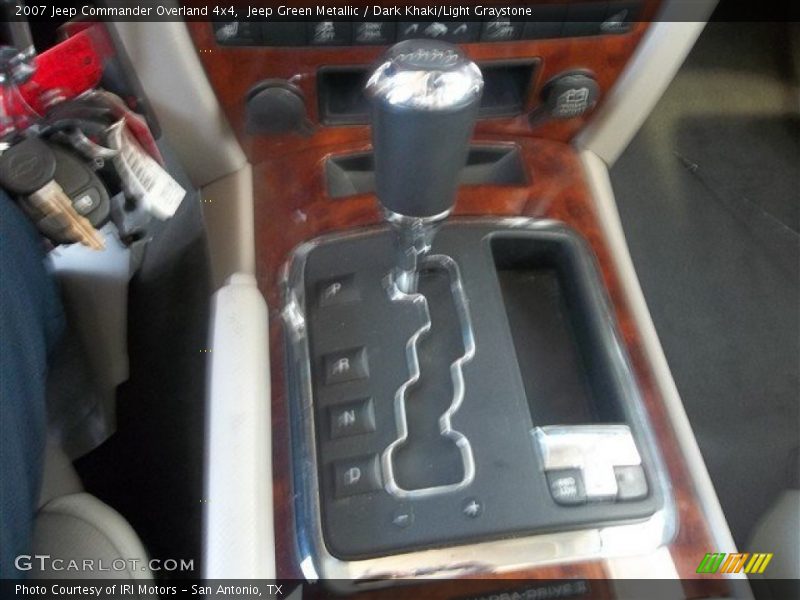 Jeep Green Metallic / Dark Khaki/Light Graystone 2007 Jeep Commander Overland 4x4