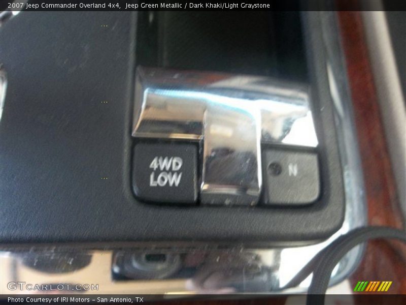 Jeep Green Metallic / Dark Khaki/Light Graystone 2007 Jeep Commander Overland 4x4