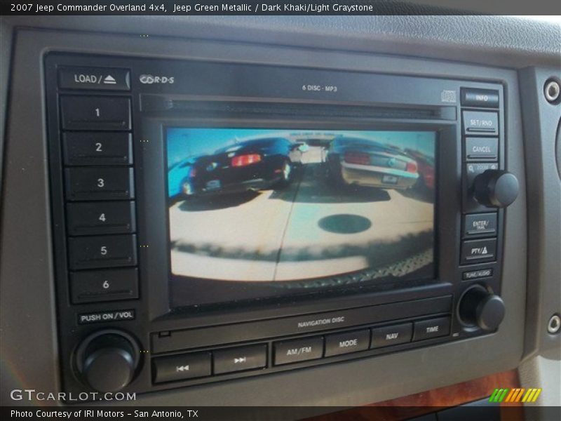 Jeep Green Metallic / Dark Khaki/Light Graystone 2007 Jeep Commander Overland 4x4