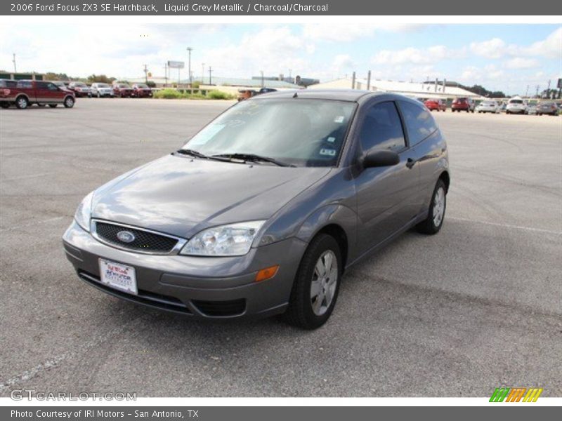 Liquid Grey Metallic / Charcoal/Charcoal 2006 Ford Focus ZX3 SE Hatchback