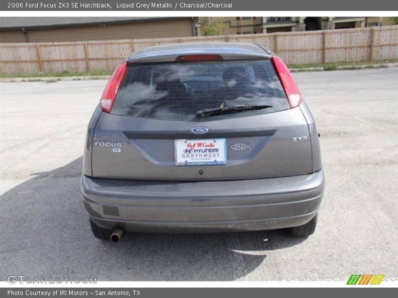 Liquid Grey Metallic / Charcoal/Charcoal 2006 Ford Focus ZX3 SE Hatchback