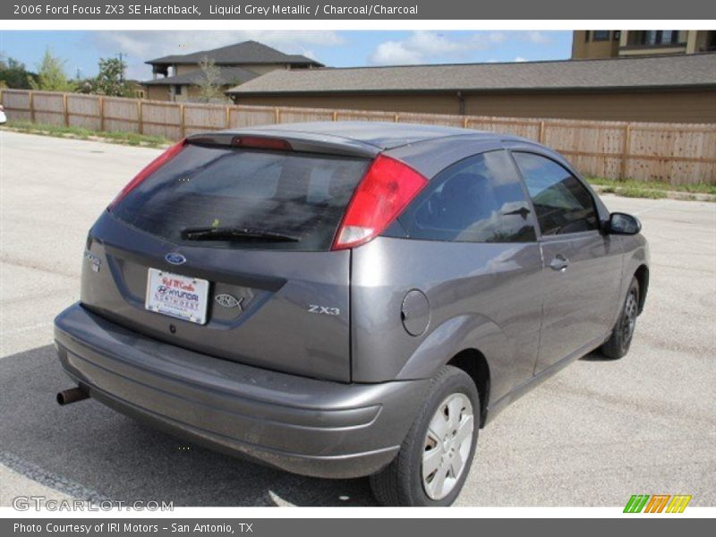 Liquid Grey Metallic / Charcoal/Charcoal 2006 Ford Focus ZX3 SE Hatchback