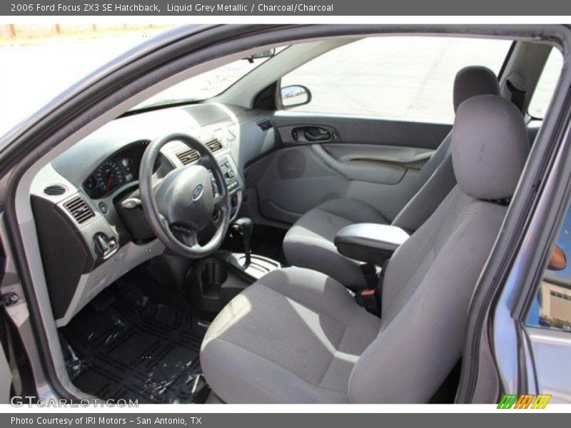 Liquid Grey Metallic / Charcoal/Charcoal 2006 Ford Focus ZX3 SE Hatchback