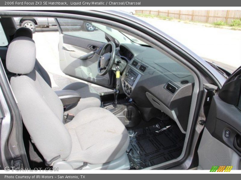 Liquid Grey Metallic / Charcoal/Charcoal 2006 Ford Focus ZX3 SE Hatchback
