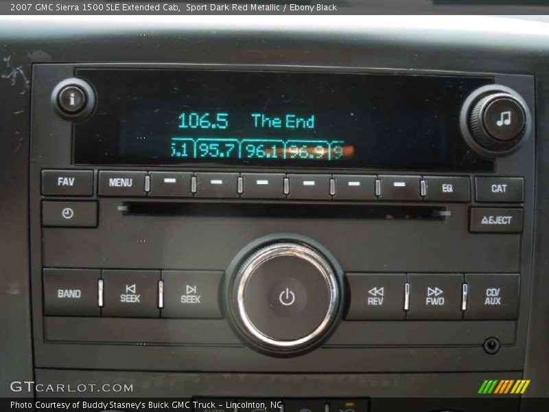 Audio System of 2007 Sierra 1500 SLE Extended Cab