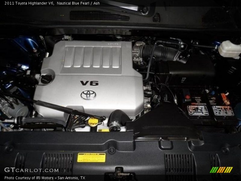 Nautical Blue Pearl / Ash 2011 Toyota Highlander V6