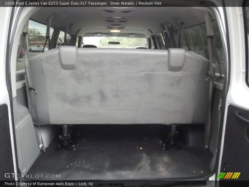 Silver Metallic / Medium Flint 2008 Ford E Series Van E350 Super Duty XLT Passenger
