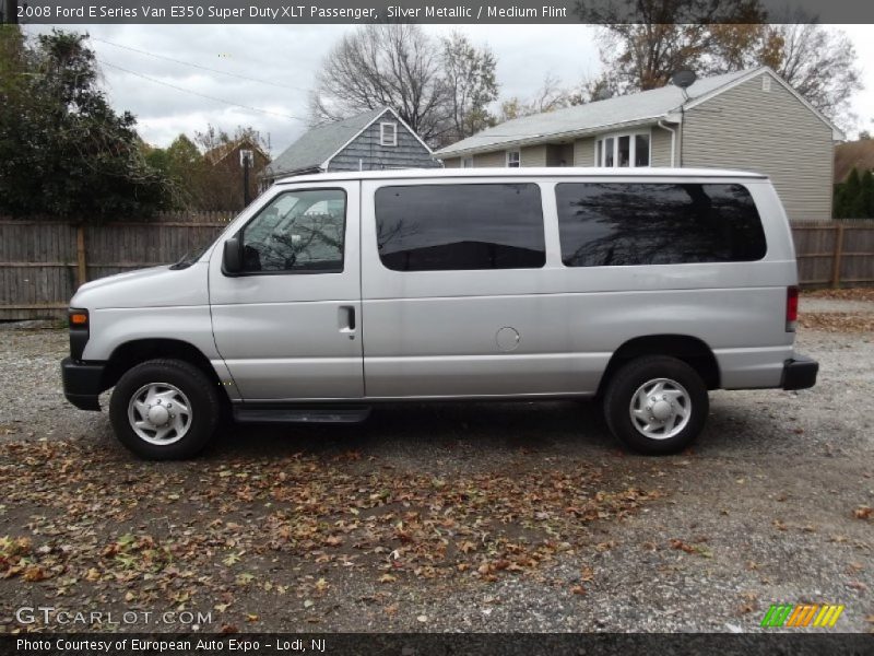  2008 E Series Van E350 Super Duty XLT Passenger Silver Metallic