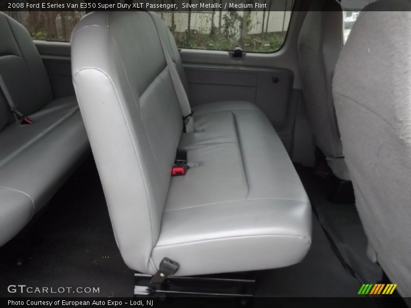 Silver Metallic / Medium Flint 2008 Ford E Series Van E350 Super Duty XLT Passenger