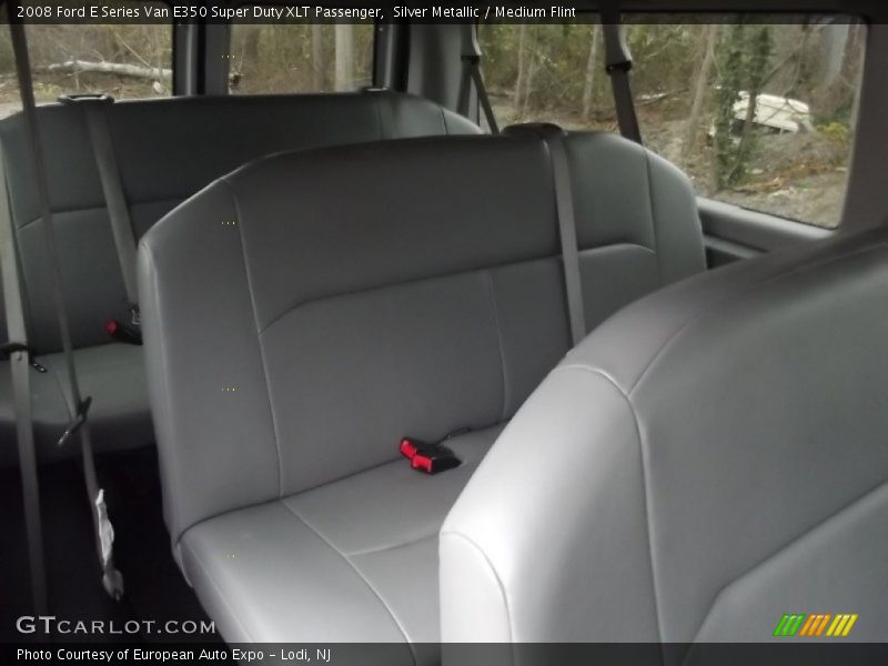 Silver Metallic / Medium Flint 2008 Ford E Series Van E350 Super Duty XLT Passenger