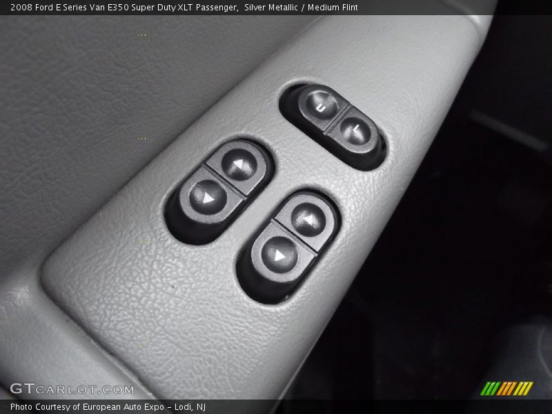 Silver Metallic / Medium Flint 2008 Ford E Series Van E350 Super Duty XLT Passenger
