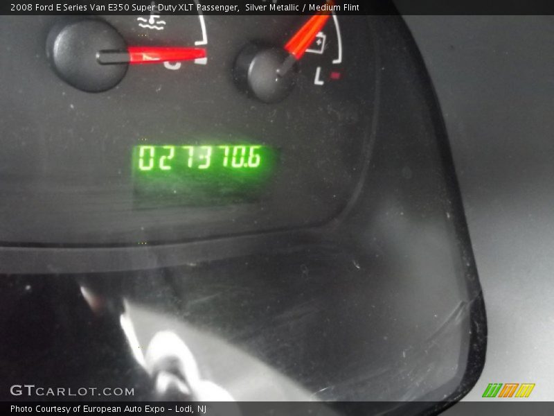 Silver Metallic / Medium Flint 2008 Ford E Series Van E350 Super Duty XLT Passenger
