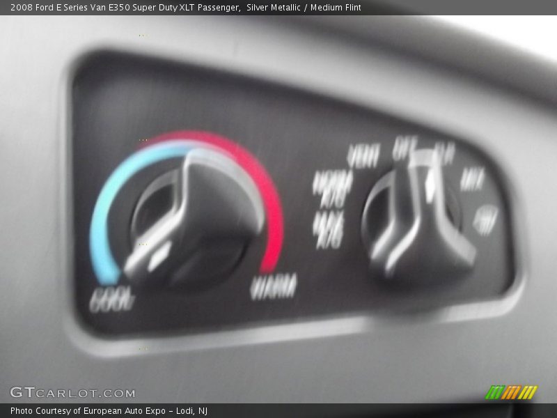 Silver Metallic / Medium Flint 2008 Ford E Series Van E350 Super Duty XLT Passenger
