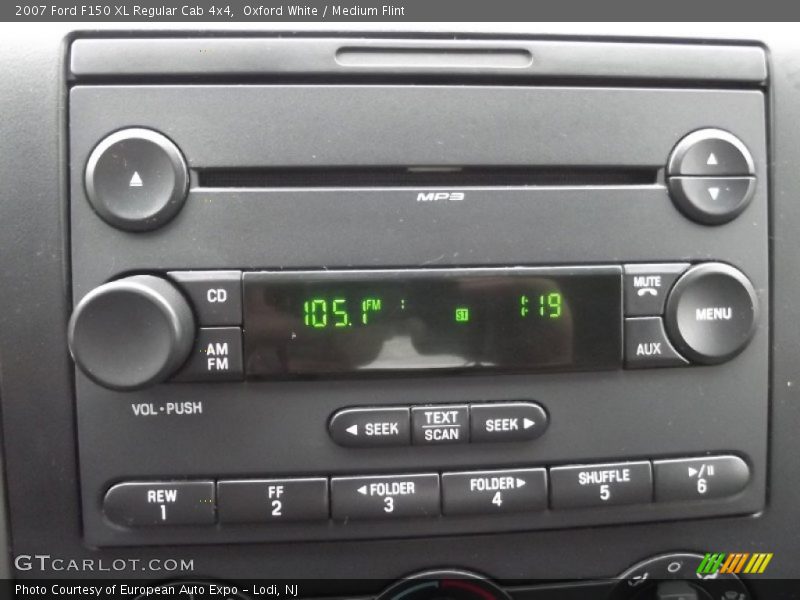 Audio System of 2007 F150 XL Regular Cab 4x4