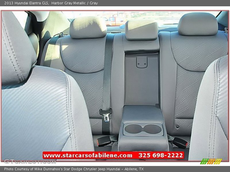 Harbor Gray Metallic / Gray 2013 Hyundai Elantra GLS