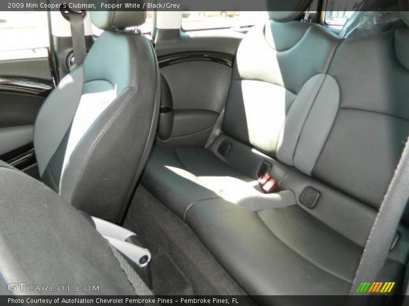Pepper White / Black/Grey 2009 Mini Cooper S Clubman