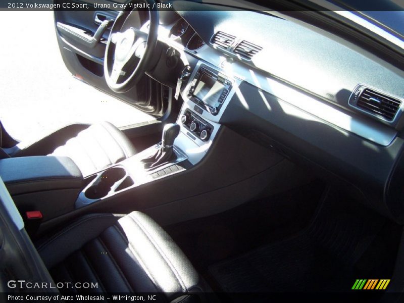 Urano Gray Metallic / Black 2012 Volkswagen CC Sport
