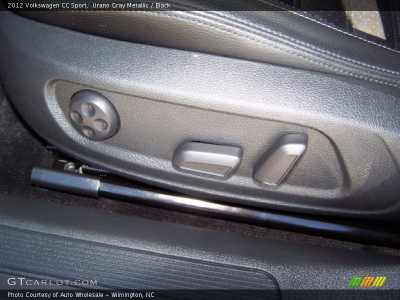 Urano Gray Metallic / Black 2012 Volkswagen CC Sport