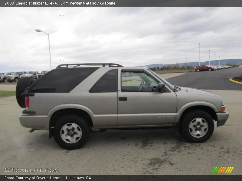 Light Pewter Metallic / Graphite 2003 Chevrolet Blazer LS 4x4
