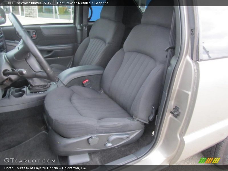 Light Pewter Metallic / Graphite 2003 Chevrolet Blazer LS 4x4