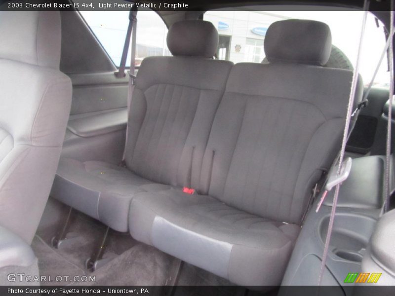 Light Pewter Metallic / Graphite 2003 Chevrolet Blazer LS 4x4