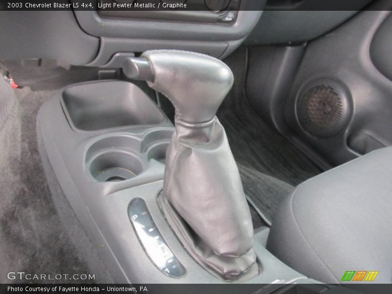 Light Pewter Metallic / Graphite 2003 Chevrolet Blazer LS 4x4