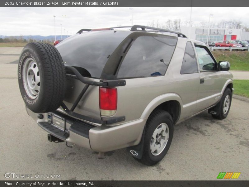 Light Pewter Metallic / Graphite 2003 Chevrolet Blazer LS 4x4