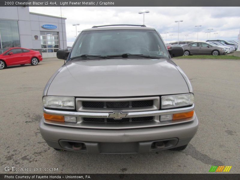 Light Pewter Metallic / Graphite 2003 Chevrolet Blazer LS 4x4