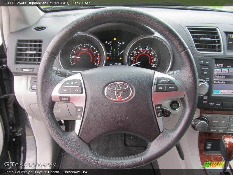  2011 Highlander Limited 4WD Steering Wheel
