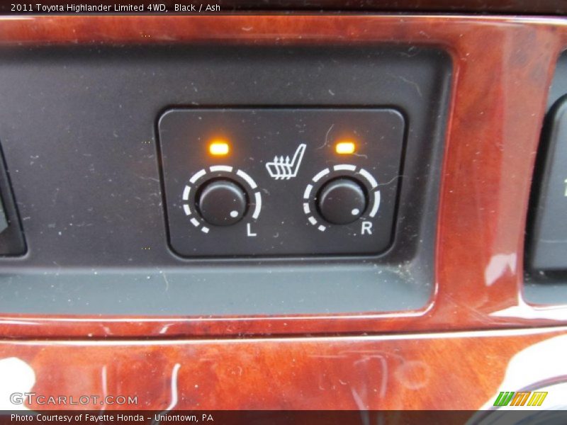 Black / Ash 2011 Toyota Highlander Limited 4WD