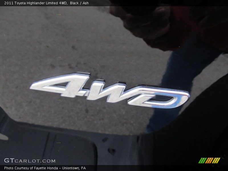 4WD - 2011 Toyota Highlander Limited 4WD