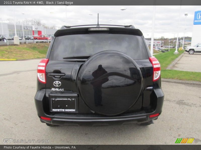 Black / Sand Beige 2011 Toyota RAV4 I4 4WD