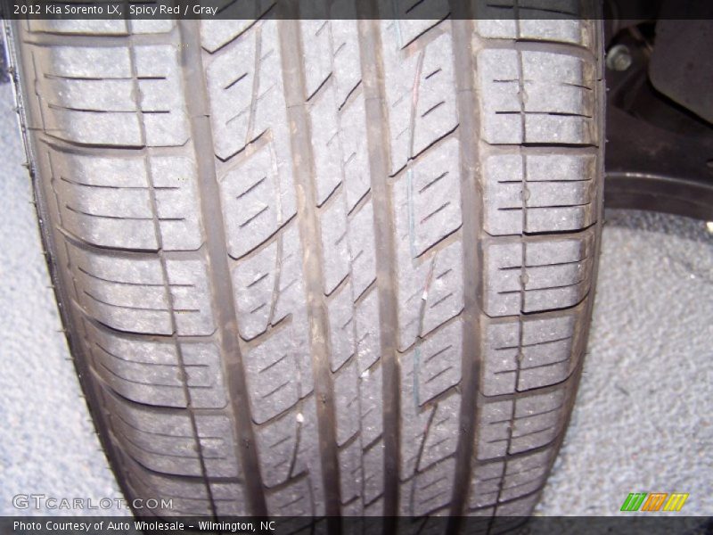 Spicy Red / Gray 2012 Kia Sorento LX
