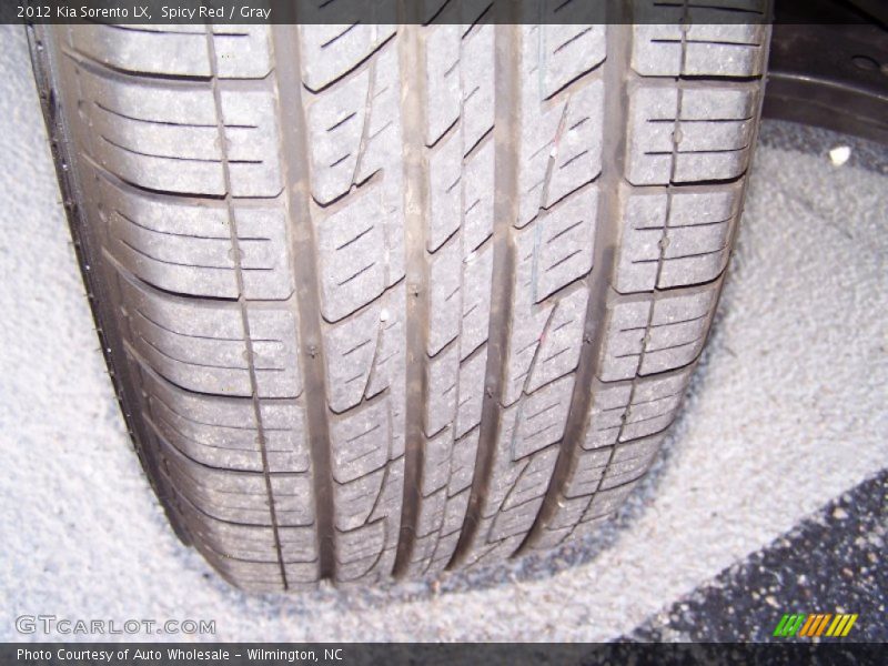 Spicy Red / Gray 2012 Kia Sorento LX