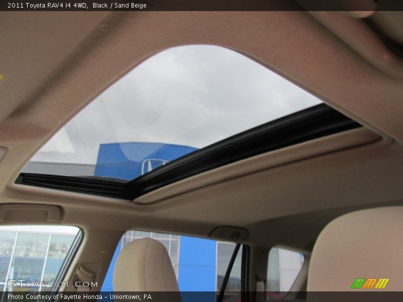 Black / Sand Beige 2011 Toyota RAV4 I4 4WD