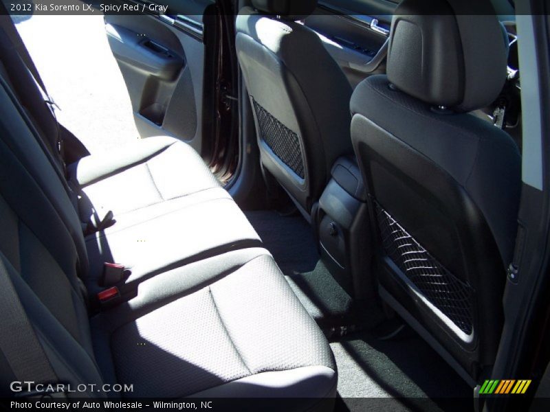 Spicy Red / Gray 2012 Kia Sorento LX