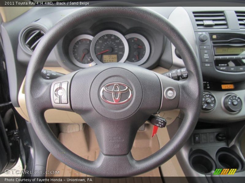 Black / Sand Beige 2011 Toyota RAV4 I4 4WD