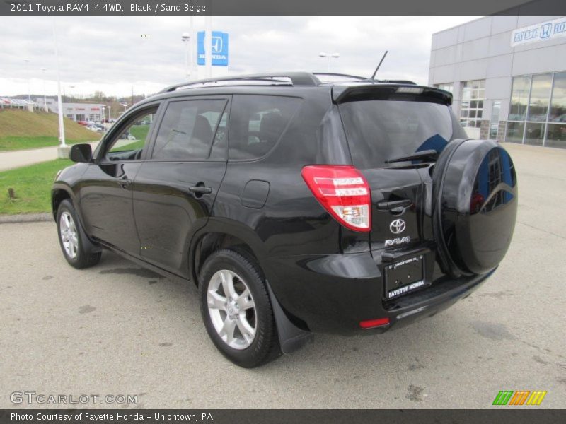 Black / Sand Beige 2011 Toyota RAV4 I4 4WD