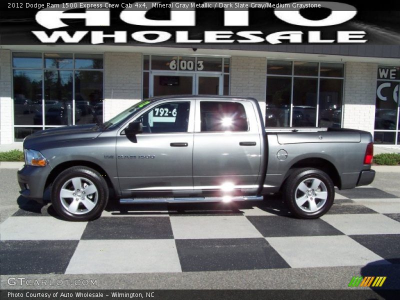 Mineral Gray Metallic / Dark Slate Gray/Medium Graystone 2012 Dodge Ram 1500 Express Crew Cab 4x4