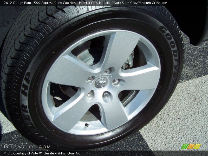Mineral Gray Metallic / Dark Slate Gray/Medium Graystone 2012 Dodge Ram 1500 Express Crew Cab 4x4