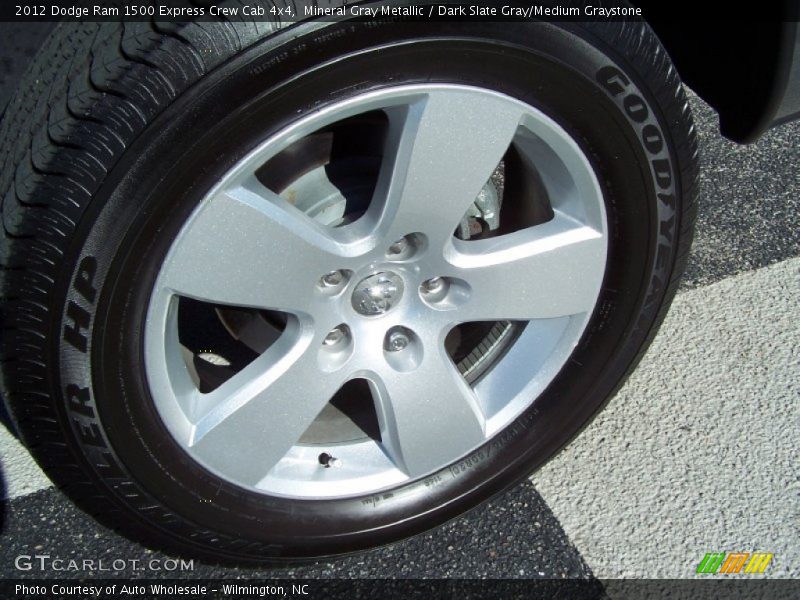 Mineral Gray Metallic / Dark Slate Gray/Medium Graystone 2012 Dodge Ram 1500 Express Crew Cab 4x4