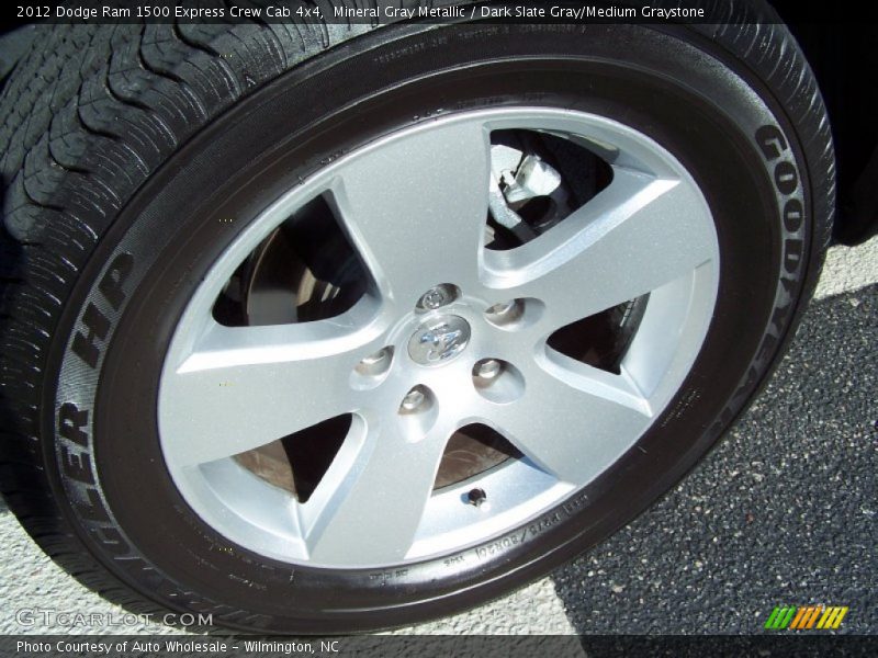 Mineral Gray Metallic / Dark Slate Gray/Medium Graystone 2012 Dodge Ram 1500 Express Crew Cab 4x4