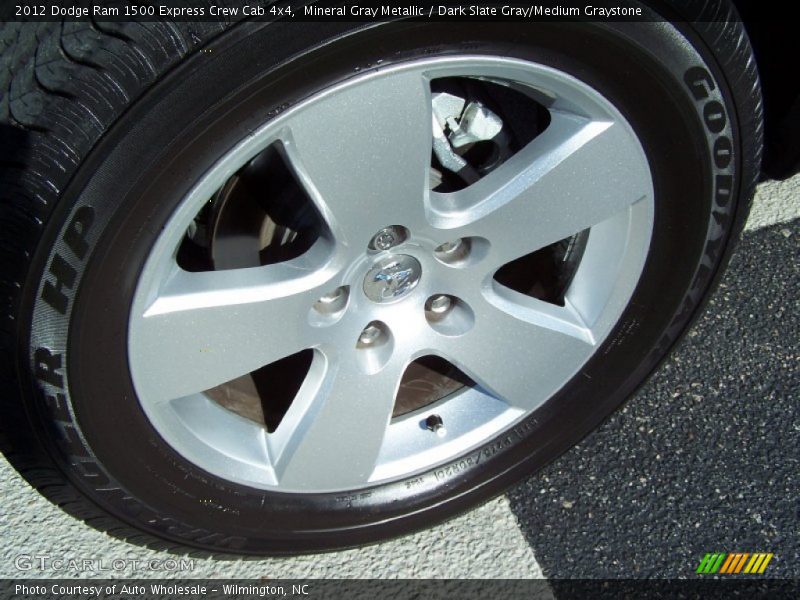 Mineral Gray Metallic / Dark Slate Gray/Medium Graystone 2012 Dodge Ram 1500 Express Crew Cab 4x4