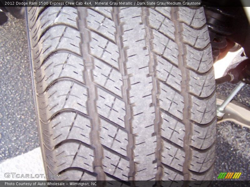 Mineral Gray Metallic / Dark Slate Gray/Medium Graystone 2012 Dodge Ram 1500 Express Crew Cab 4x4