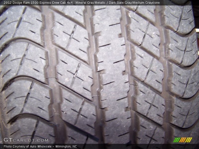 Mineral Gray Metallic / Dark Slate Gray/Medium Graystone 2012 Dodge Ram 1500 Express Crew Cab 4x4