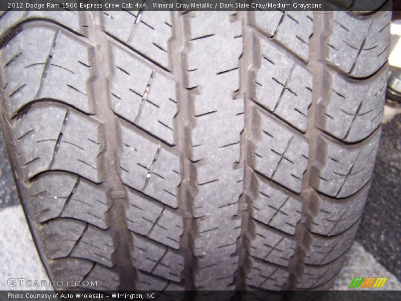 Mineral Gray Metallic / Dark Slate Gray/Medium Graystone 2012 Dodge Ram 1500 Express Crew Cab 4x4